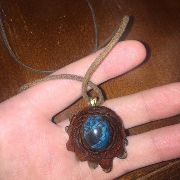 Third Eye Pinecone Jewelry - Third Eye Pinecone Chrysocolla